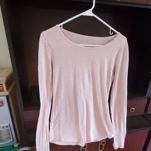 Womens Blush Long Sleeve Tshirt